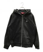 SUPREMEシュプリーム）の古着「Small Box Zip Up Sweatshirt」｜ブラック