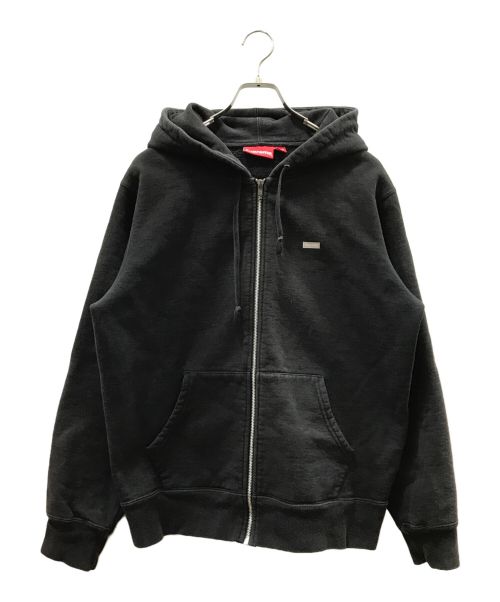 SUPREME（シュプリーム）Supreme (シュプリーム) Small Box Zip Up Sweatshirt ブラック サイズ:Mの古着・服飾アイテム