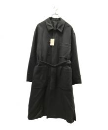 stein（シュタイン）の古着「OVERSIZED DOUBLE BUTTON COAT」｜グレー