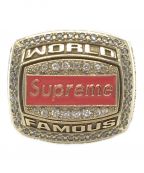 JOSTENS×SUPREMEジャスティンズ×シュプリーム）の古着「World Famous Champion Ring」｜ゴールド