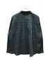 EVISEN (エビセン) SEERSUCKER PLAID L/S SHIRT ネイビー サイズ:XL：12000円