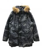 WOOLRICHウールリッチ）の古着「CAMOU ARCTIC PARKA」｜グレー