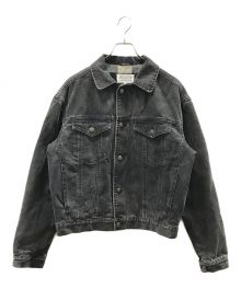 Maison Margiela（メゾンマルジェラ）の古着「Grey Denime Jacket」｜ブラック