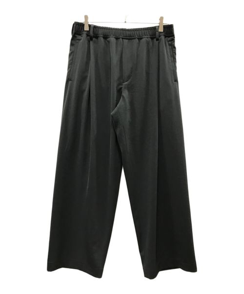 N.HOOLYWOOD（エヌ ハリウッド）N.HOOLYWOOD (エヌ ハリウッド) TUCK PANTS グレー サイズ:38の古着・服飾アイテム