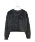 FRED PERRY（フレッドペリー）の古着「Fluffy V-neck Knit Cardigan」｜ブラック