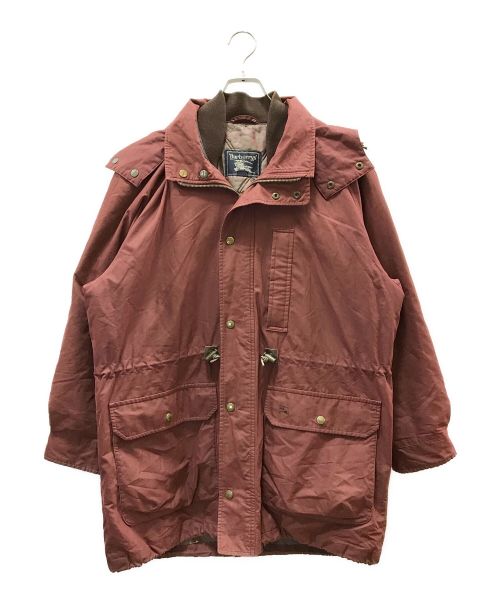 Burberry's（バーバリーズ）Burberry's (バーバリーズ) ジップアップジャケット レッド サイズ:Mの古着・服飾アイテム