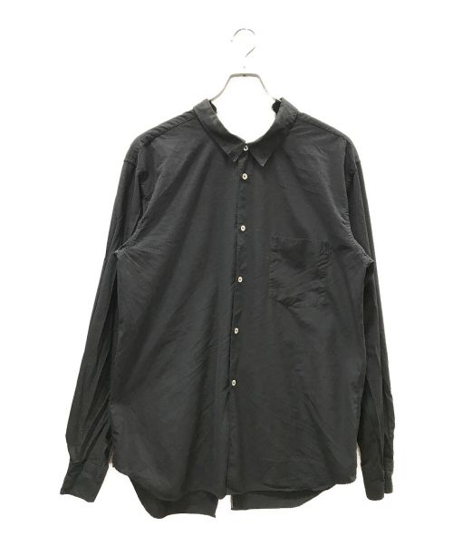 COMME des GARCONS HOMME（コムデギャルソン オム）COMME des GARCONS HOMME (コムデギャルソン オム) デザインシャツ ブラック サイズ:Lの古着・服飾アイテム