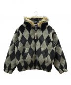 SUPREMEシュプリーム）の古着「Diamond Faux Fur Jacket」｜ブラック