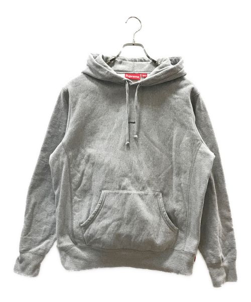 SUPREME（シュプリーム）Supreme (シュプリーム) TRADEMARK HOODED SWEATSHIRT グレー サイズ:Sの古着・服飾アイテム