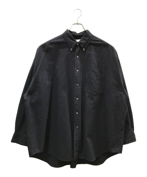 Graphpaper（グラフペーパー）Graphpaper (グラフペーパー) Oxford Oversized B.D Shirt ネイビー サイズ:Sの古着・服飾アイテム