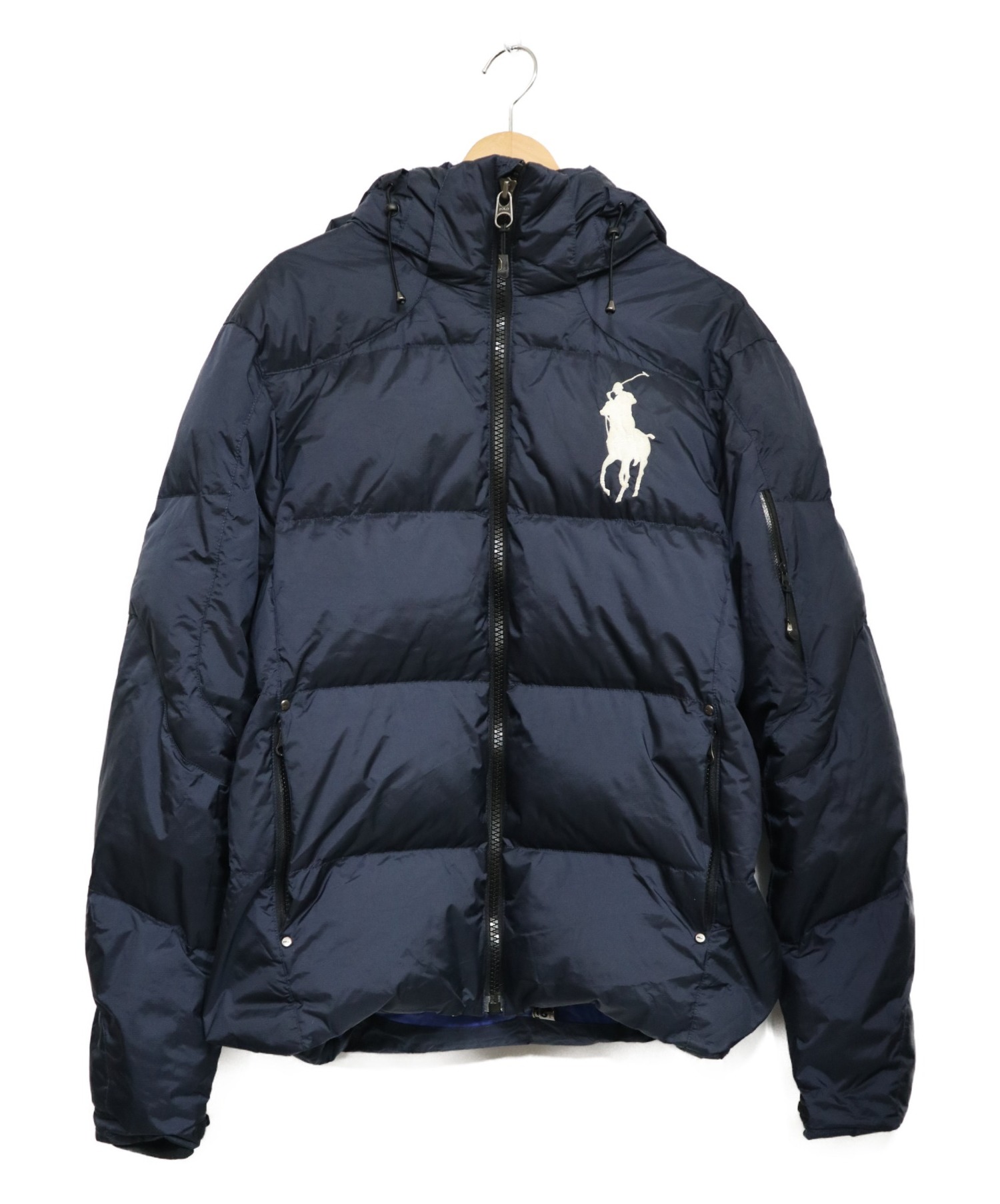 中古 古着通販 Polo Ralph Lauren ポロ ラルフローレン ビッグポニーダウンジャケット ネイビー サイズ M ブランド 古着通販 トレファク公式 Trefac Fashion