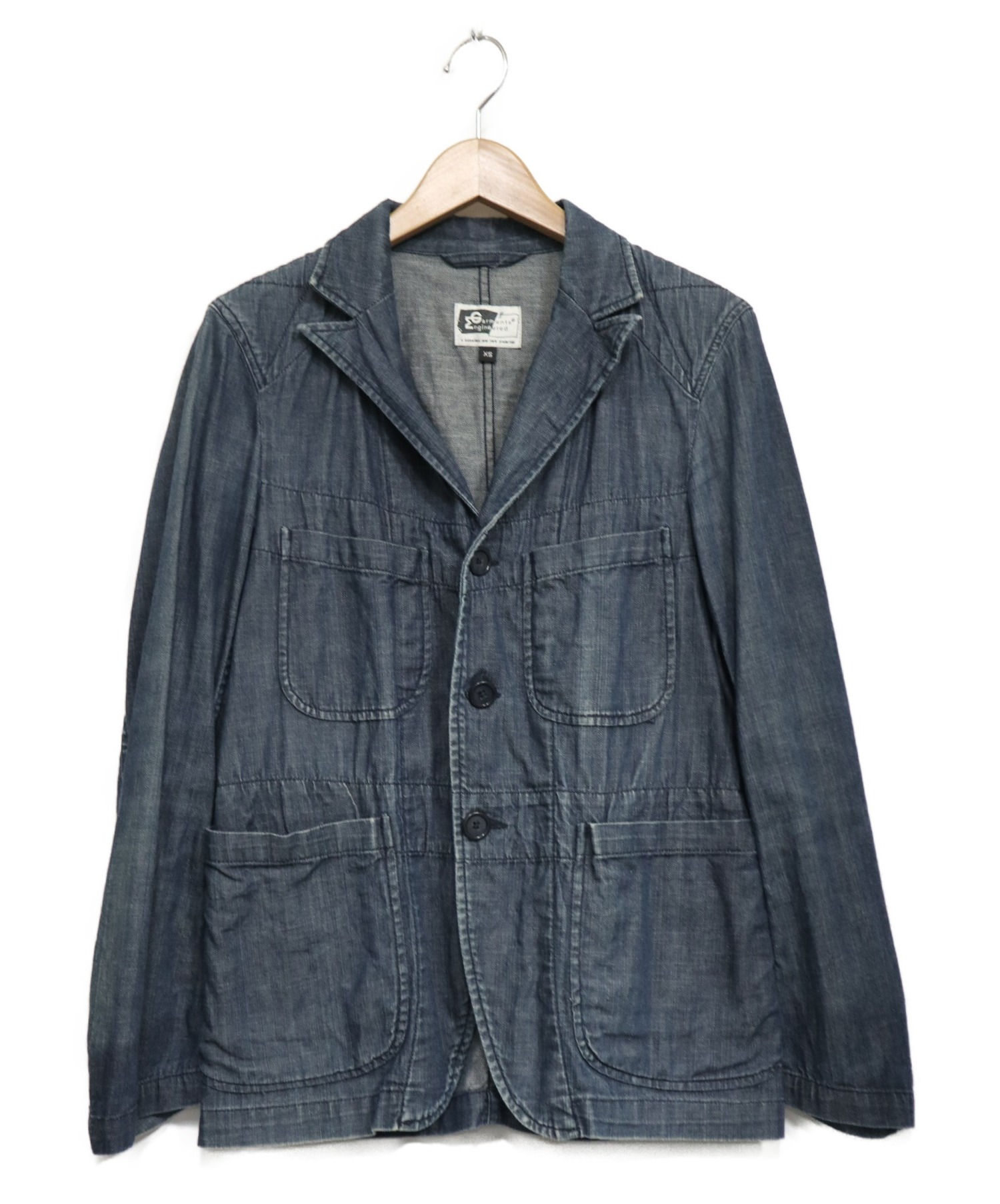 中古 古着通販 Engineered Garments エンジニアードガーメンツ Bedford Jacket インディゴ サイズ Xs ブランド 古着通販 トレファク公式 Trefac Fashion