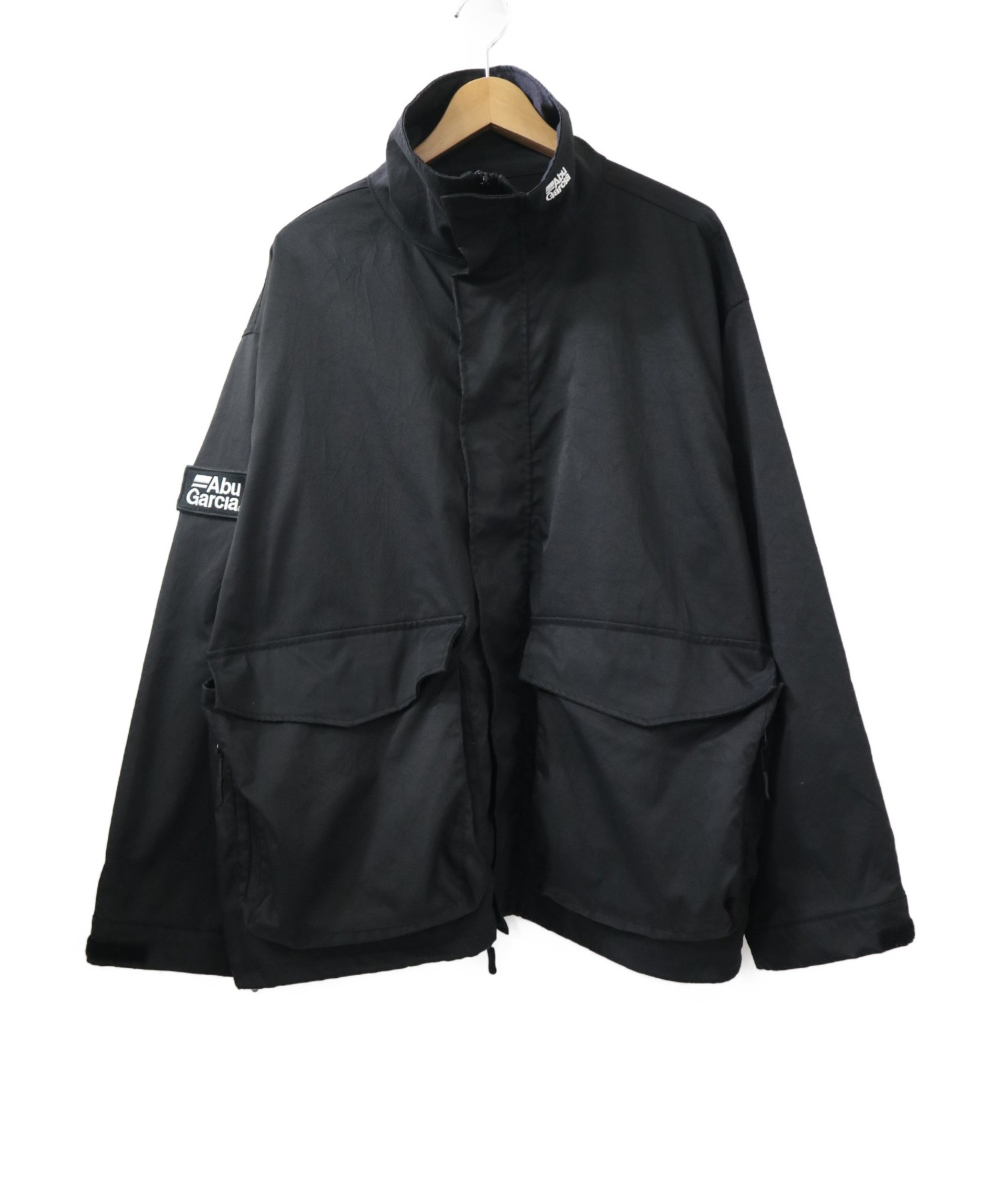 中古 古着通販 Abu Garcia アブガルシア Wr Military Jkt ブラック サイズ M 21ss ブランド 古着通販 トレファク 公式 Trefac Fashion