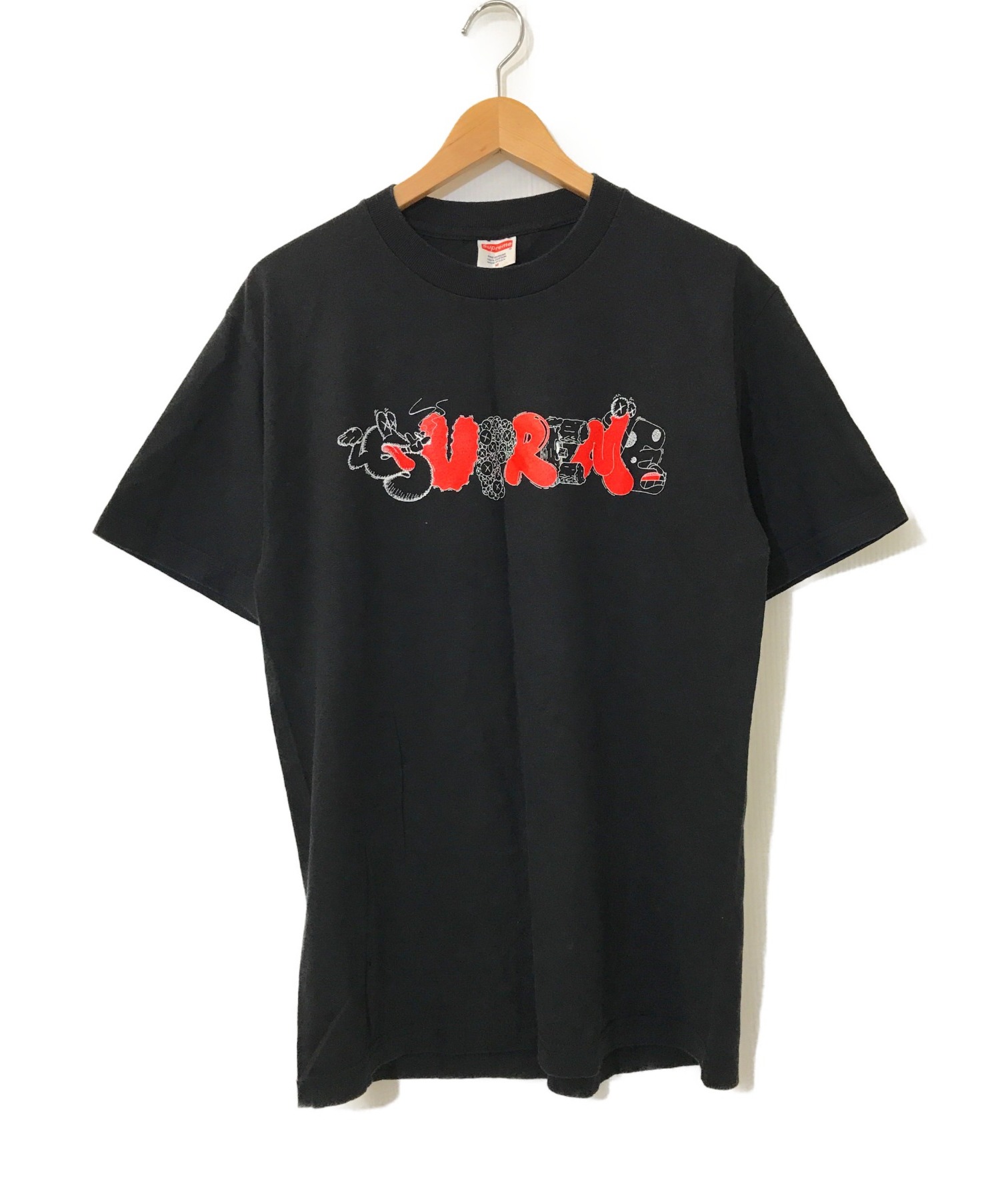 男の子向けプレゼント集結 Kawsグラフィックロゴtシャツ Fake Supreme Original Tシャツ カットソー 半袖 袖なし Www Indiashopps Com