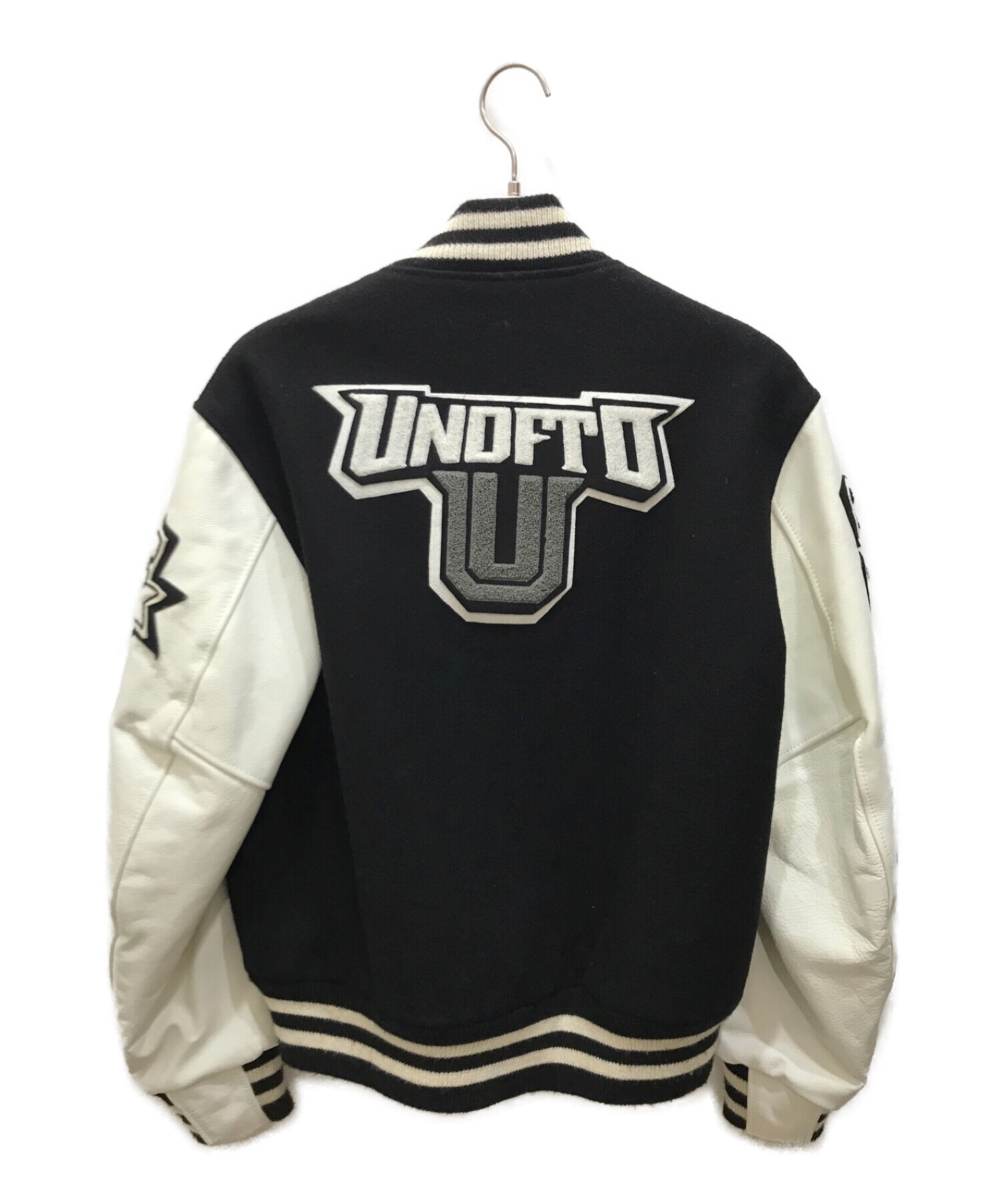 オンライン限定商品】 [UNDEFEATED] 06AW フルデコ 袖レザースタジャン バーシティジャケット M USA製 本革 アンディフィーテッド  Mサイズ - www.finistereman.fr