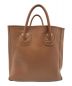 YOUNG & OLSEN The DRYGOODS STORE (ヤングアンドオルセン ザ ドライグッズストア) EMBOSSED LEATHER TOTE Ｍ ブラウン：10000円