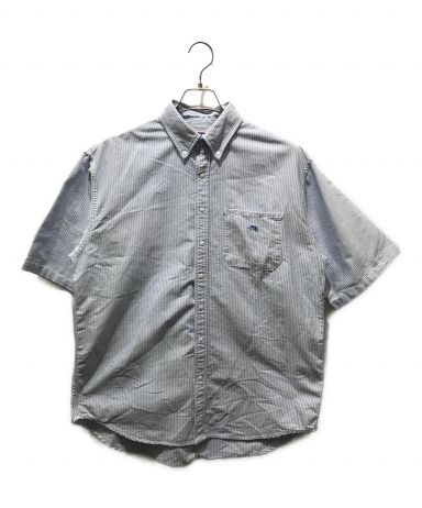 [中古]THE NORTHFACE PURPLELABEL(ザ・ノースフェイス パープルレーベル)のメンズ トップス Stripe OX B.D.  Big H/S Shirt　NT3111N