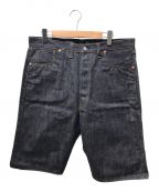 DAPPER'S×one piece of rockダッパーズ×ワンピースオブロック）の古着「WWⅡ Denim Shorts　LOT1317　Dapper's 別注」｜インディゴ