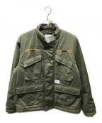 WTAPSダブルタップス）の古着「MC  JACKET.COPO.TAFFETA　192WVDT-JKM04」｜オリーブ