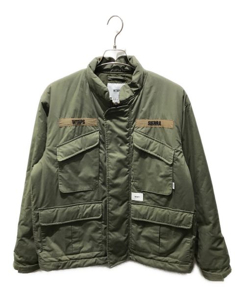 WTAPS（ダブルタップス）WTAPS (ダブルタップス) MC  JACKET.COPO.TAFFETA　192WVDT-JKM04 オリーブ サイズ:1の古着・服飾アイテム