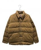 THE NORTHFACE PURPLELABELザ・ノースフェイス パープルレーベル）の古着「Corduroy Down Shirt Jacket　ND2154N」｜ブラウン