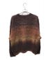 EPIC (エピック) Border Gradation Mohair Knit　epc220549 ブラウン サイズ:S：8800円