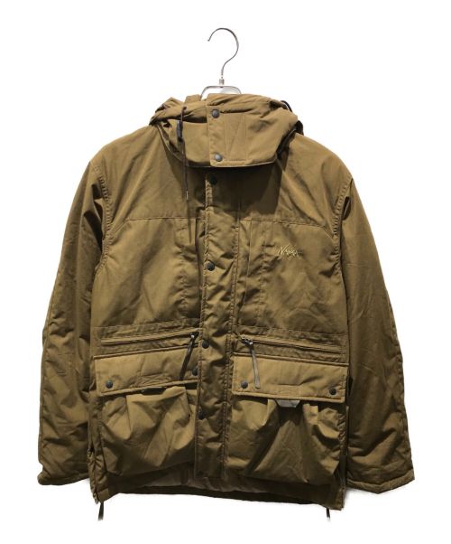 NANGA（ナンガ）NANGA (ナンガ) TAKIBI DOWN JACKET ブラウン サイズ:Mの古着・服飾アイテム