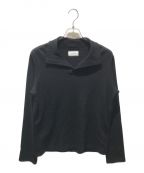 TAAKKターク）の古着「WOOL JERSEY PULLOVER　TA21AW-JR071」｜ブラック