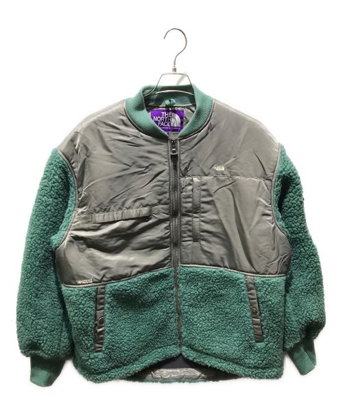 THE NORTHFACE PURPLELABEL（ザ・ノースフェイス パープルレーベル）THE NORTHFACE PURPLELABEL (ザ・ノースフェイス パープルレーベル) Wool Boa Fleece Denali Jacket　NA2151N グリーン サイズ:Lの古着・服飾アイテム