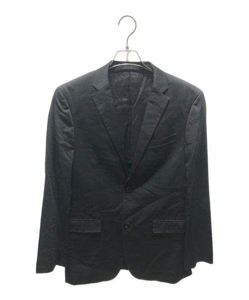 BURBERRY BLACK LABEL（バーバリーブラックレーベル）BURBERRY BLACK LABEL (バーバリーブラックレーベル) テーラードジャケット　D1E22-100-09 ブラック サイズ:Mの古着・服飾アイテム