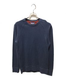 Patagonia（パタゴニア）の古着「Trail Harbor Crewneck Sweat shirt　52610」｜ネイビー