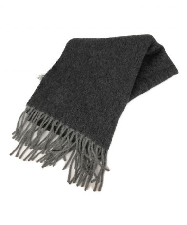 【中古・古着通販】ALONPI CASHMERE (アロンピカシミア) カシミヤストール グレー｜ブランド・古着通販 トレファク公式【TREFAC  FASHION】スマホサイト