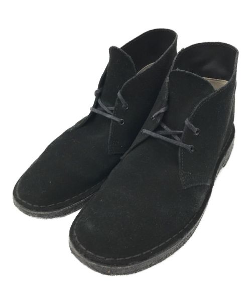 CLARKS（クラークス）CLARKS (クラークス) DESERT BOOT/デザートブーツ ブラック サイズ:8の古着・服飾アイテム