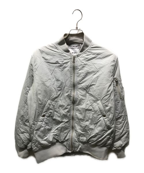 WTAPS（ダブルタップス）WTAPS (ダブルタップス) JACKET NYLON TAFFETA　182GWDT-JKM03 グレー サイズ: X 02の古着・服飾アイテム