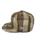 SUPREME (シュプリーム) New Era (ニューエラ) Metalic Plaid S Logo New Era　23SS イエロー：10000円