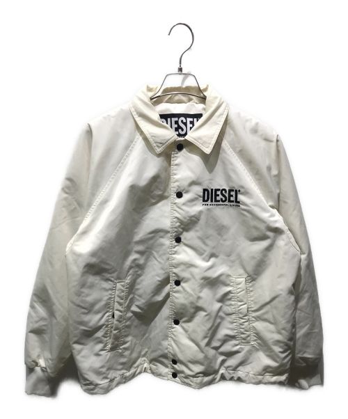 DIESEL（ディーゼル）DIESEL (ディーゼル) コーチジャケット ベージュ サイズ:Sの古着・服飾アイテム