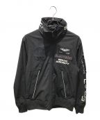 AVIREXアヴィレックス）の古着「BLACKBIRD STAND ZIP JACKET　6102133」｜ブラック