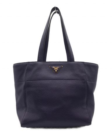 【中古・古着通販】PRADA (プラダ) レザートートバッグ BR5092