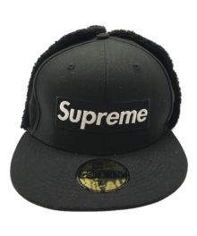 SUPREME×New Era（シュプリーム×ニューエラ）の古着「EARFLAP BOX LOGO NEW ERA」｜ブラック