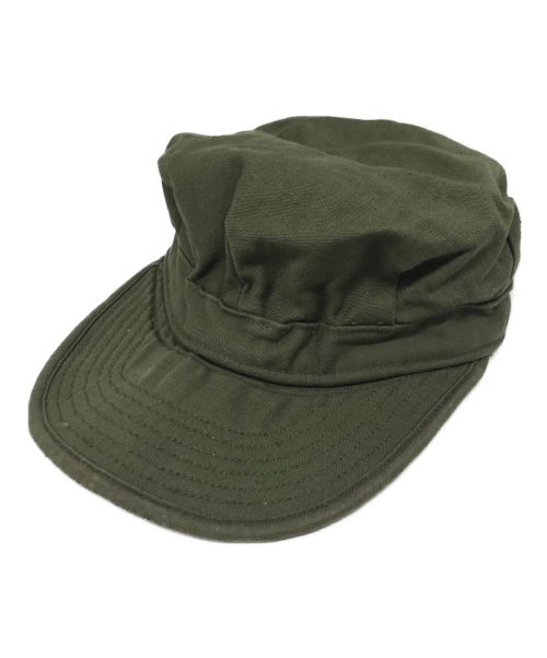 WALDMAN MFG（ヴァルドマンエムエフジー）WALDMAN MFG (ヴァルドマンエムエフジー) US ARMY UTILITY CAP　57s　VNTG　 カーキの古着・服飾アイテム