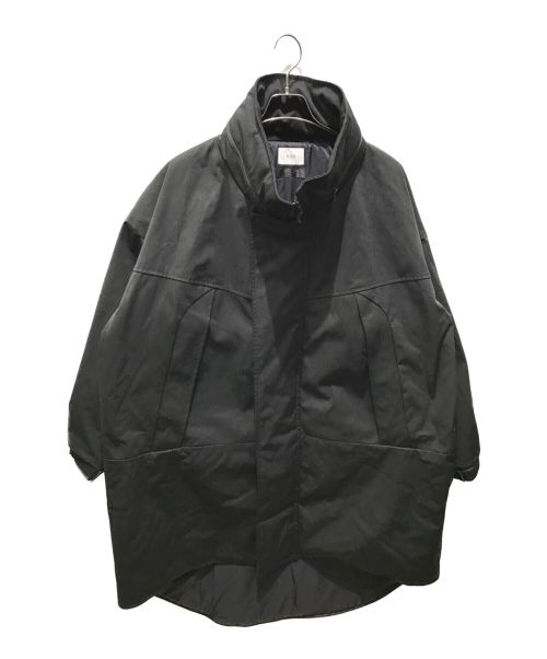 DAN（ダン）DAN (ダン) COLINA (コリーナ) HIGH DENSITY MILICLOTH MONSTER PARKA　213CT 51 ブラック サイズ:Lの古着・服飾アイテム