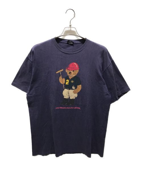 POLO RALPH LAUREN（ポロ・ラルフローレン）POLO RALPH LAUREN (ポロ・ラルフローレン) Tシャツ　90’s ネイビー サイズ:Lの古着・服飾アイテム