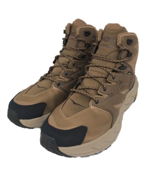 HOKAONEONE（ホカオネオネ）HOKAONEONE (ホカオネオネ) ANACAPA MID GTX　FQ1021J ブラウン サイズ:26の古着・服飾アイテム