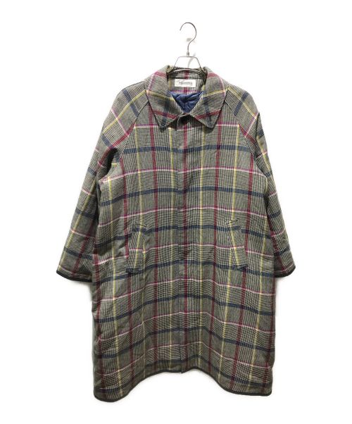 DISCOVERED（ディスカバード）DISCOVERED (ディスカバード) チェックコート　DC-AW19-CO-02 グレー サイズ:3の古着・服飾アイテム