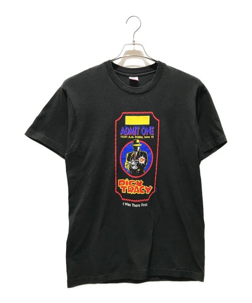 FRUIT OF THE LOOM（フルーツオブザルーム）FRUIT OF THE LOOM (フルーツオブザルーム) Tシャツ　80s　 Dick TRACY ブラック サイズ:Lの古着・服飾アイテム