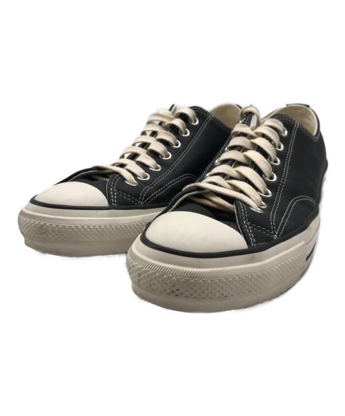 CONVERSE ADDICT（コンバース アディクト）CONVERSE ADDICT (コンバース アディクト) Pilgrim Surf+Supply (ピルグリム サーフ+サプライ) CHUCK TAYLOR LEATHER OX　 ブラック サイズ:29の古着・服飾アイテム