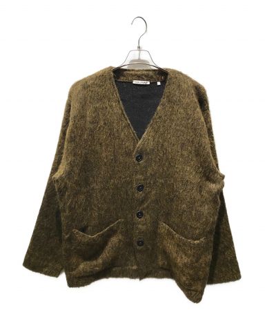 【中古・古着通販】OUR LEGACY (アワーレガシー) Olive Melange Mohair CARDIGAN M4213CRM ブラウン  サイズ:52｜ブランド・古着通販 トレファク公式【TREFAC FASHION】スマホサイト