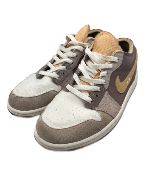 NIKE（ナイキ）NIKE (ナイキ) エアジョーダン1 ロー SE クラフト インサイドアウト　DN1635-200 ブラウン サイズ:26.5の古着・服飾アイテム