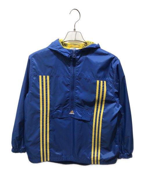 adidas（アディダス）adidas (アディダス) アノラックパーカー　 90s ブルー サイズ:Lの古着・服飾アイテム