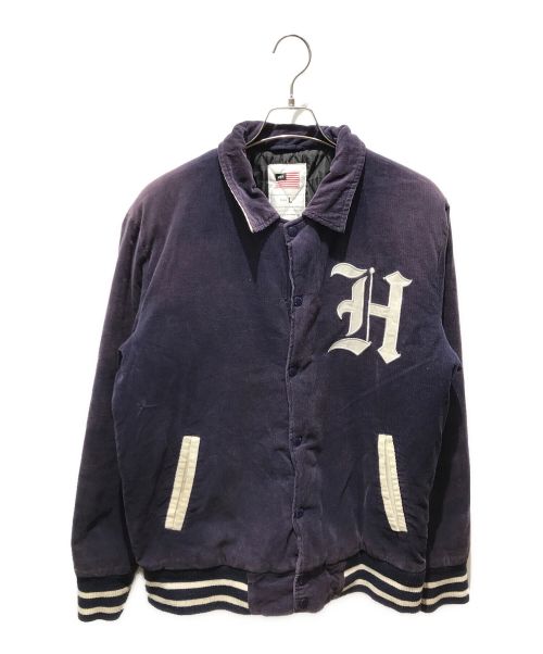 HUF（ハフ）HUF (ハフ) 中綿コーデュロイスタジャン ネイビー サイズ:Lの古着・服飾アイテム